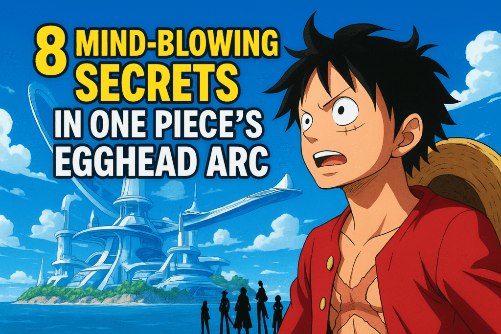 One Piece Egghead Arc secrets with futuristic island and Straw Hat crew 2025